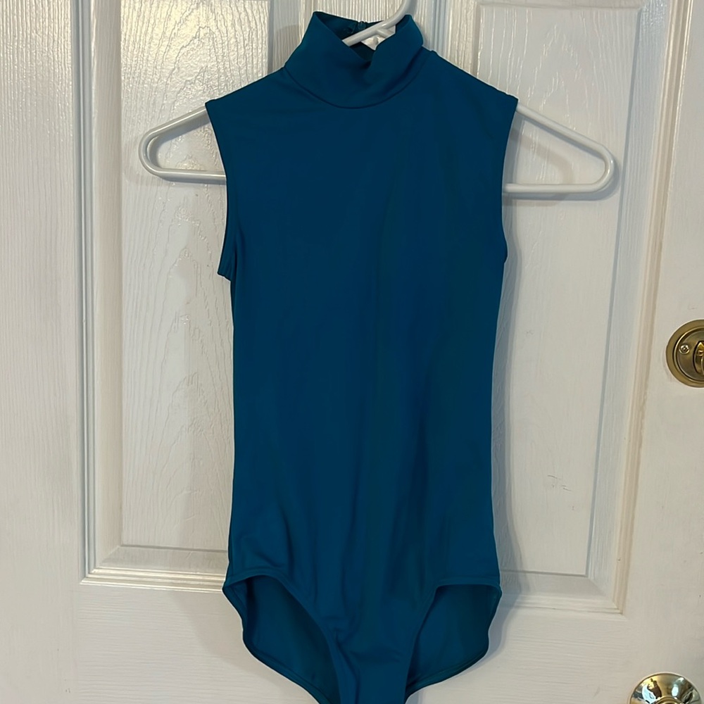 Balera mock neck leotard